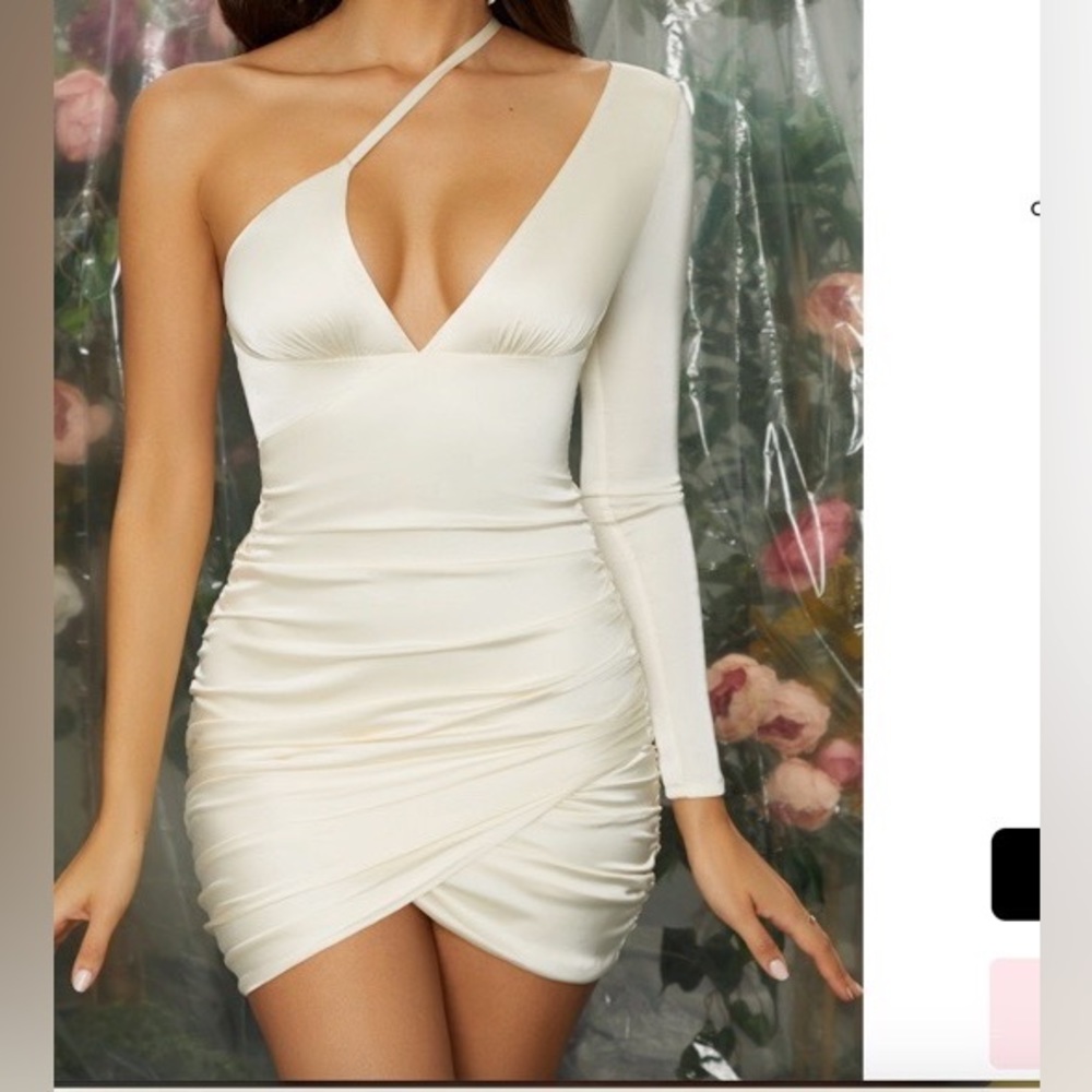 oh polly ivory dress